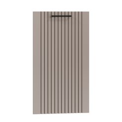 Фасад Атмосфера Латте 40х72х16см Серый рифленный