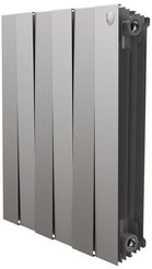 Радиатор биметаллический Royal Thermo Piano Forte Silver Satin 500 6 секций