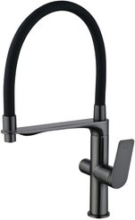 Смеситель для кухни TOKITO MITSUISHI 1012GM с гибким изливом и переключением на фильтр для питьевой воды