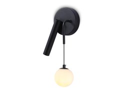 Бра Ambrella light FL66385/2 BK черный 2W G9 4200K