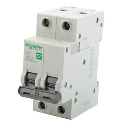 Выключатель автоматический Schneider Electric SE EASY 9 2 полюса 16 А