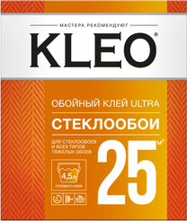 Клей для стеклообоев KLEO ULTRA 25м.кв.250гр.