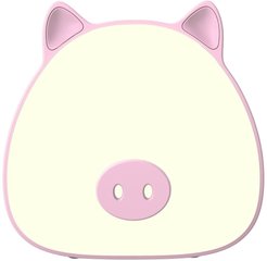 Светильник ночник настольный Gauss Qplus GTL703 5W 200lm 2700-6000K 5V LED Li-ion 1200mA розовый диммируемый 