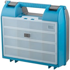 Ящик для дрели MOS 34х13,5х33см с органайзером