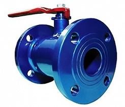 Кран шар.цельносв.фл.11с67п2ЦФ.00.1 Dn 100/80 Pn 16 Маршал