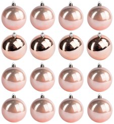 Набор шаров 16шт 8см розовый SYQA-012298