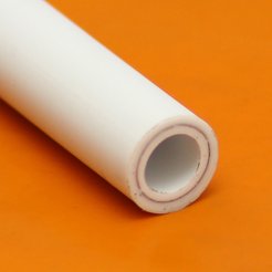 Труба полипропиленовая армированная внутри перфорированным алюминием d50х8,3мм, длина трубы 2м