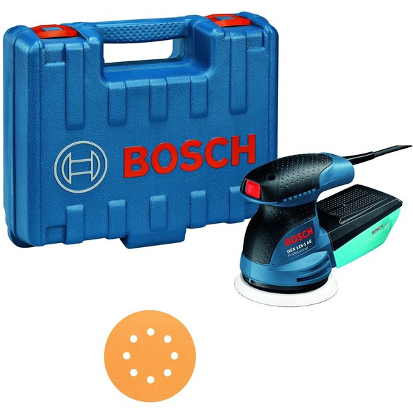 Машина шлифовальная эксцентриковая Bosch GEX 125-1 AE Professional 250Вт 125мм