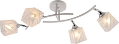 Люстра Lapicero 3555-4 WH+CR, 4xE27/60W (78х36х25)