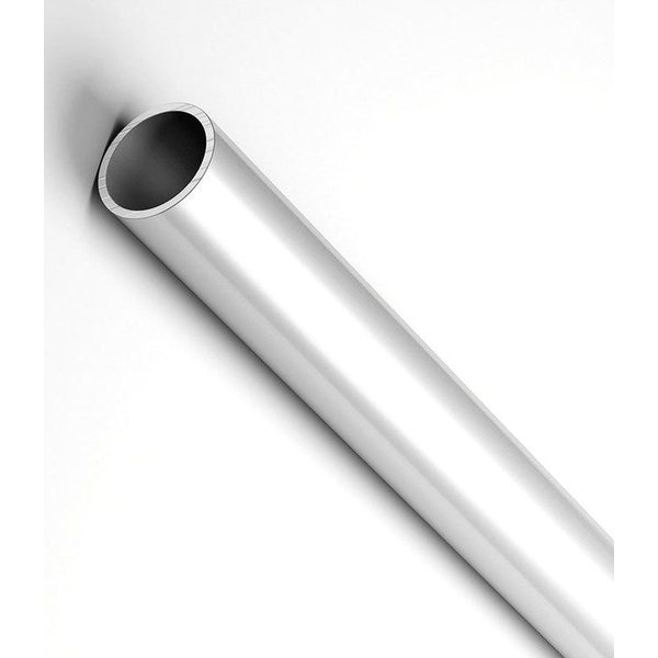 Профиль алюм.труба 25х1 (2,0м) серебро