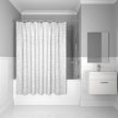 Штора для ванной IDDIS 200х180см Silver Gauze 341P20RI11, полиэстер
