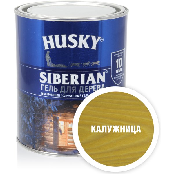 Антисептик-гель Husky Siberian полуматовый сосна 0,9л