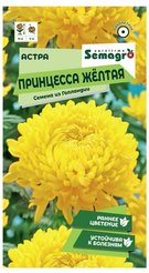 Семена Астра Принцесса жёлтая