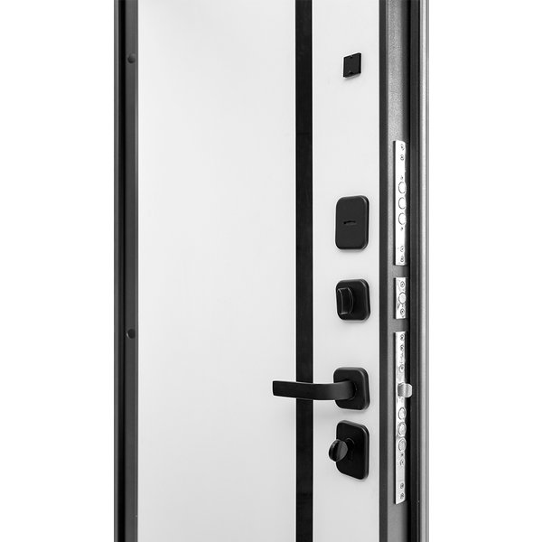 Дверь входная ДК-80 софт графит/софт белый снег 860х2050 левая