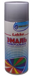 Эмаль универсальная алкидно-уретановая Lakko матовая cерая (520мл) аэрозоль