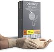 Перчатки латексные Benovy M 50пар текстурированные