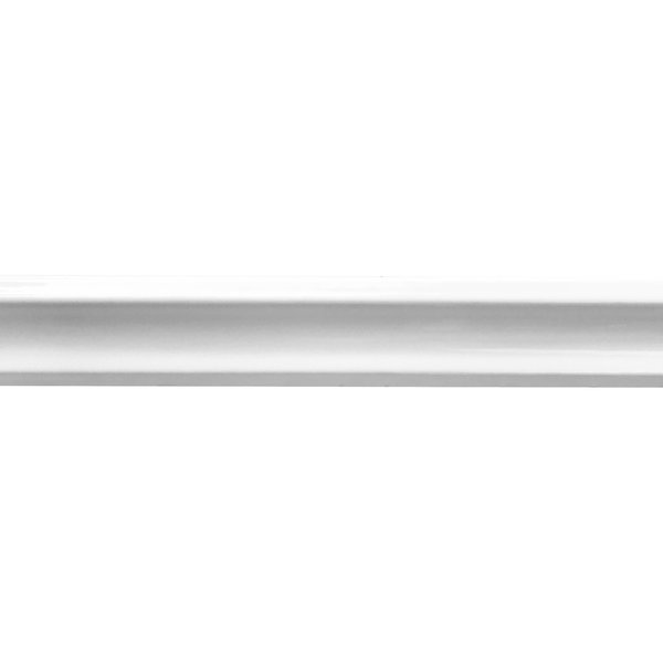 Уголок керамический настенный для ванной Tessare 3х30см прямой белый шт (MP-30300-N)