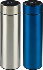 Термобутылка с LED индикатором температуры Ecos 450мл нерж.сталь