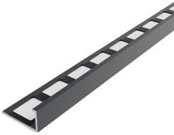 Профиль для плитки окантовочный серый ПК 01.2700.021