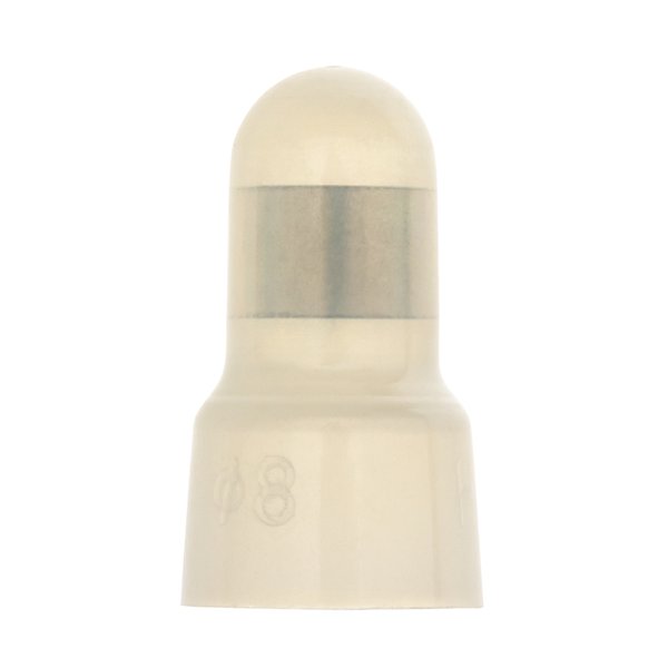 Заглушка концевая изолированная duwi КИЗ-7 8,0 - 10,0мм² белая 10шт