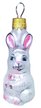 Украшение подвесное Малыш крольчонок-3 h6см, стекло