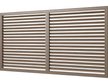 Решетка вентиляционная,профиль ПВХ,600х1200,дуб