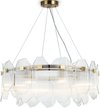Светильник подвесной LH31253/8 BS/CL латунь/прозрачный E14х8 max 40W D650мх270мм