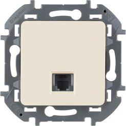 Розетка телефонная RJ11 LEGRAND Inspiria 673821 слоновая кость