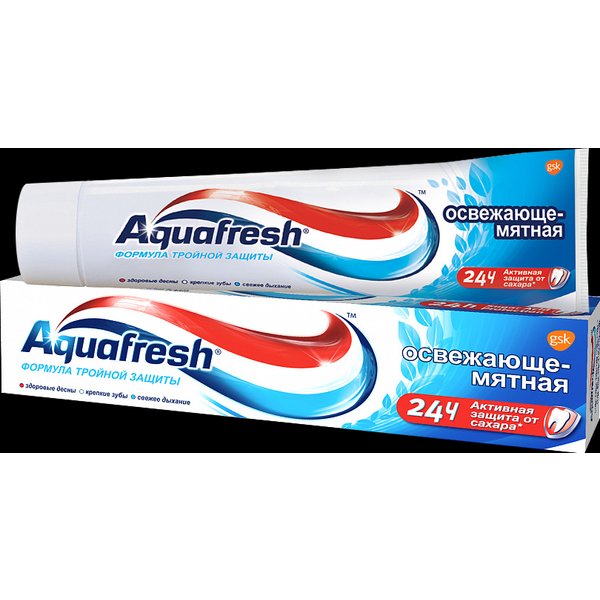Паста зубная Aquafresh 100мл Мятная