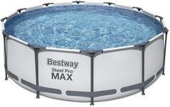 Бассейн каркасный круглый Steel Pro Max 366х100см, 9150л, 56260