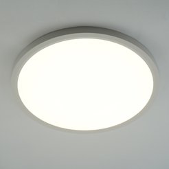Светильник светодиодный ROUND 38W R-400x25-WHITE/WHITE-220-IP44 4000K