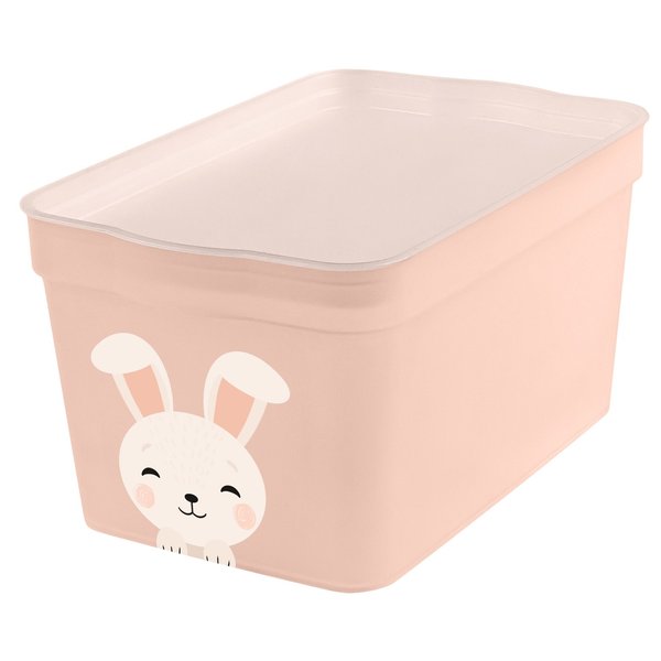 Ящик детский Lalababy Cute Rabbit 2,3л 20,8х13,6х10,8см полипропилен