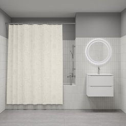 Штора для ванной IDDIS 200x180см BD04P18i11 Полиэстер