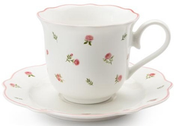 Пара чайная Apollo genio French rose 250мл фарфор