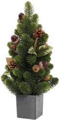 Елка искусственная Смарагд 48см, с шишками, ПЭ, SYSPS-0925017