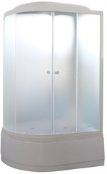 Кабина душевая PARLY EF1221R (80х120х210) высокий поддон, стекла матовые, белые