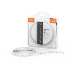 Лента светодиодная Gauss Basic 5050/60 12В 10Вт/м 3000K 10мм IP20 1м теплый белый