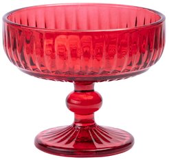 Креманка Lefard Lines Red 300мл стекло