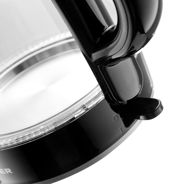 Чайник электрический Brayer BR1030 2200Вт 1,7 л стекло, черный