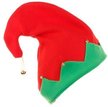 Колпак новогодний Эльф 32х31см красно-зеленый SYMZA-1125124