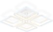 Светильник светодиодный потолочный FA8948/4+4 WH белый 101W 3000-6000K 485х485х120мм (ПДУ ИК)