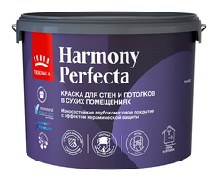 Краска интерьерная HARMONY PERFECTA глубокоматовая белая (9л)
