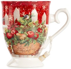 Кружка классик Рождественские яблоки 320мл