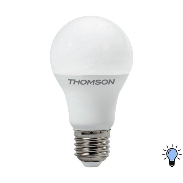 Лампа светодиодная THOMSON 5Вт Е27 груша 6500К свет холодный белый