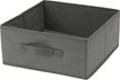Короб д/хранения Qually 31х31х14см серый