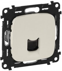 Розетка комп.(RJ45) 1-ая Legrand Valena ALLURE Сл.кость