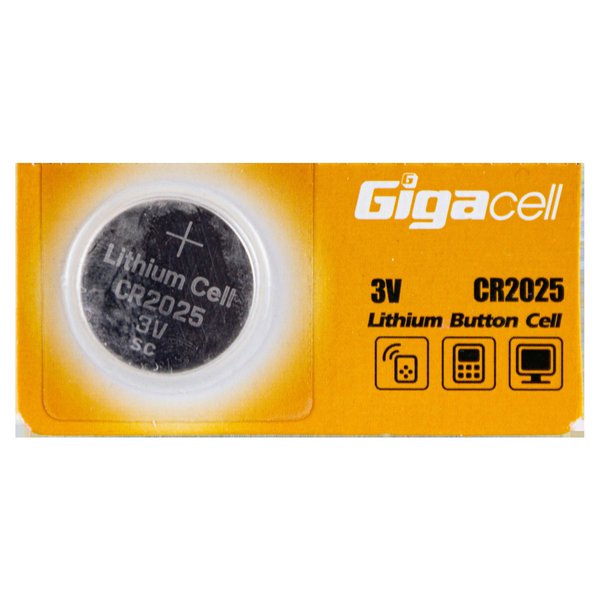 Батарейка литиевая Gigacell CR2025 1шт