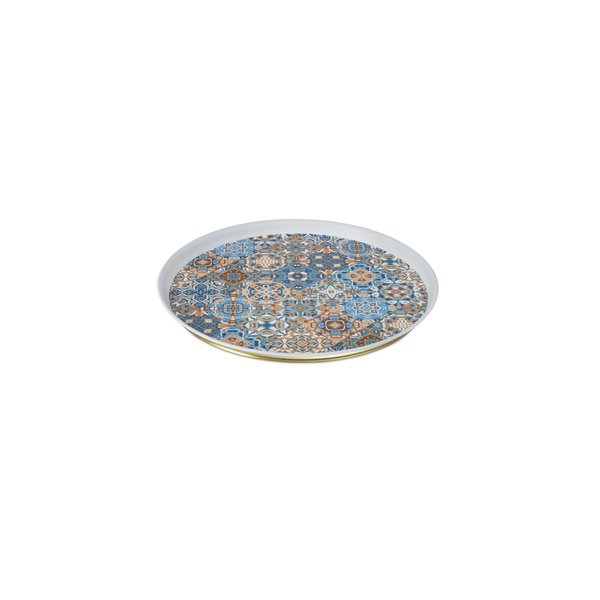 Поднос сервировочный Fioretta Mosaic 33х2,1см нерж.сталь