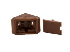 Уголок пластмассовый коричневый