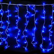 Электрогирлянда занавес внутренняя 1,5х2м 300LED синий SYCL-014